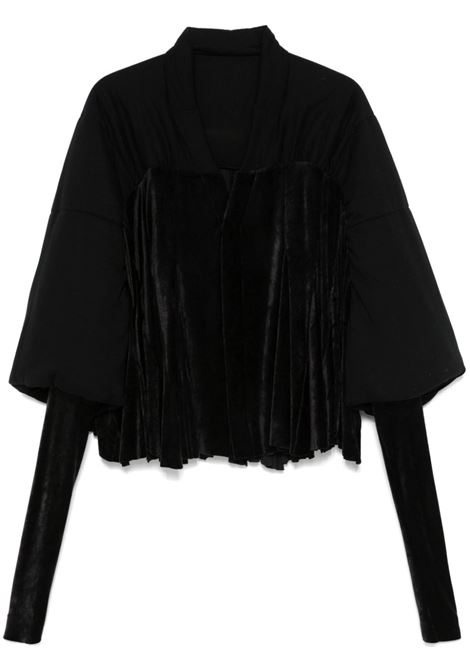 Black Duvetessa cropped jacket Rick owens lilies - women